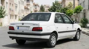 پرده شیشه عقب سلیمی پژو 405 دانه ریز استپ دار